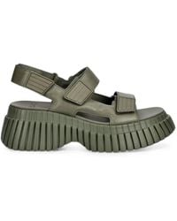 Camper - Bcn Touch-Strap Platform Sandals - Lyst