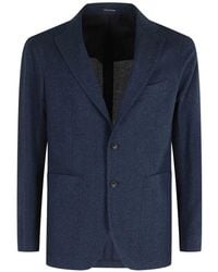 Tagliatore - Giacca Montecarlo Herringbone Jacket - Lyst
