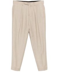 Dell'Oglio - Pleated Tailored Trousers - Lyst