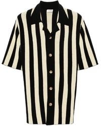 Nanushka - Striped Camp-collar Shirt - Lyst