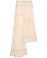Dries Van Noten - Gonna Lunga Con Ruches - Lyst