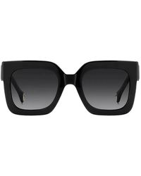 Carolina Herrera - Logo-Plaque Square-Frame Sunglasses - Lyst