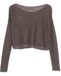 Enza Costa - Pull En Maille Ajourée - Lyst