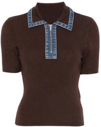 Sandro - Polo A Coste - Lyst