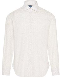 Barba Napoli - Camisa Con Motivo Floral - Lyst
