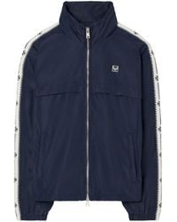 Tory Burch - Giacca Con Logo Double T E Zip - Lyst