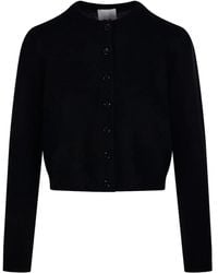 Allude - ラウンドネック カーディガン - Lyst