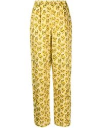 Isabel Marant - Broek Met Grafische Print - Lyst