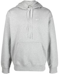 Nike - Hoodie Met Geborduurd Logo - Lyst