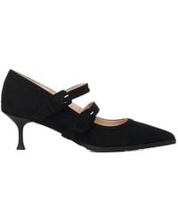 Giuliano Galiano - Escarpins Geluci En Daim - Lyst