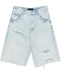 Purple Brand - Blowout Wide-Leg Shorts - Lyst