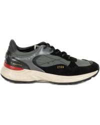 Stokton - Reverse Sneakers Mit Einsätzen - Lyst