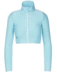 Tessitura - 3D-Textured Cropped Top - Lyst