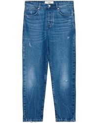 Ami Paris - Jean Droit À Patch Logo - Lyst