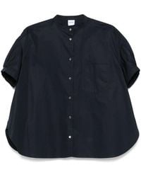 Aspesi - Short-Sleeve Poplin Shirt - Lyst