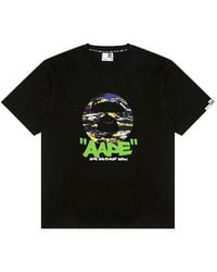 Aape By A Bathing Ape - Graphic Crew-Neck T-Shirt - Lyst