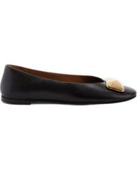 Giuseppe Zanotti - Georgia Stone Ballet Flats - Lyst