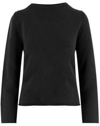 Allude - Pull En Cachemire À Col Rond - Lyst