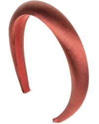 Jennifer Behr - Gepolsterter Haarreif Aus Satin - Lyst