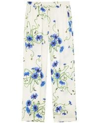 Stella McCartney - Floral-Print Trousers - Lyst