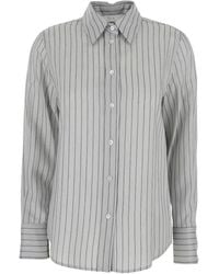 Tela - Striped Shirt - Lyst