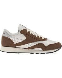 Reebok - Suede-Detail Sneakers - Lyst