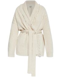 Zadig & Voltaire - Vest Met Franje En Ceintuur - Lyst