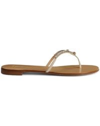 Giuseppe Zanotti - Gentille Leather Sandals - Lyst