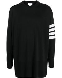 Thom Browne - Fine-Knit 4-Bar Wool Jumper - Lyst