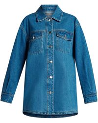 Ronny Kobo - Bristol Spread-collar Denim Shirt Jacket - Lyst