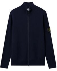 Stone Island - Zip-Up Cardigan - Lyst