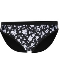 Duskii - Floral-Print Bikini Bottom - Lyst