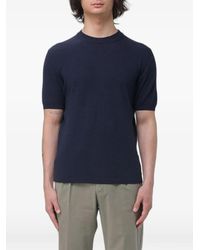 Brooksfield - Short-Sleeve Linen Sweater - Lyst