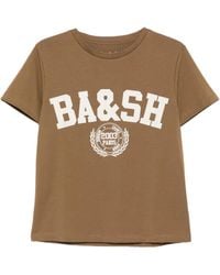 Ba&sh - T-Shirt À Logo Imprimé - Lyst