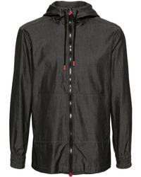 Kiton - Shirt Jacket With Hood And Zip - Lyst
