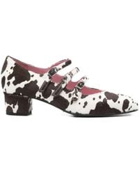 CAREL PARIS - 40Mm Kina Triple-Strap Pumps - Lyst