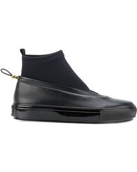 Marni Sneakers stivaletto a forma di calzino in neoprene - Nero