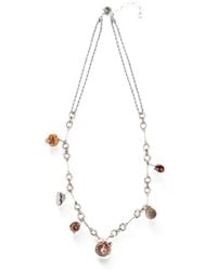 Weekend by Maxmara - Charm-Detail Chain Necklace - Lyst