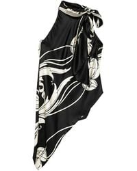 Monse - Draped Scarf Top - Lyst