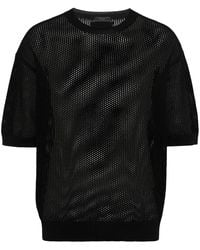 Prada - Maglia Rete - Lyst