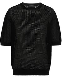 Prada - Maglia Rete - Lyst