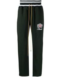 Rhude - Pantaloni Sportivi Con Ricamo - Lyst