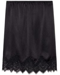 Nili Lotan - Thea Lace-Trim Mini Skirt - Lyst