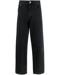 Gcds - Graffiti Wide Leg Jeans - Lyst