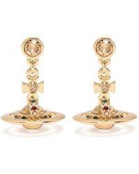 Vivienne Westwood - Bas Relief Drop Earrings - Lyst