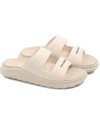 KARL LAGERFELD - Logo-Print Slides - Lyst
