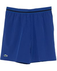 Lacoste - Shorts Con Applicazione Logo - Lyst