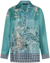 Seventy - Printed Floral Shirt - Lyst