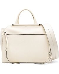 Chloé - Steph Medium Leather Tote Bag - Women's - Lamb Skin/calf Leather - Lyst