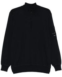 C.P. Company - Polo À Col Zippé - Lyst